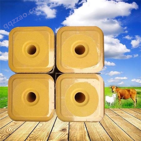 牛羊舔砖  厂家供应微量元素  糖蜜型牛羊舔砖   恒泰饲料