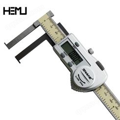 禾木（HEMU）刀头内沟槽数显卡尺 IP54防水不锈钢游标卡尺