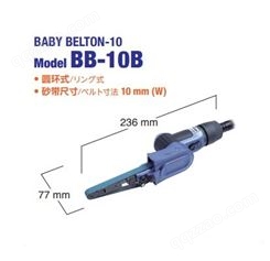 日本NITTO KOHKI日东工器 圆环式气动砂带机BB-10B