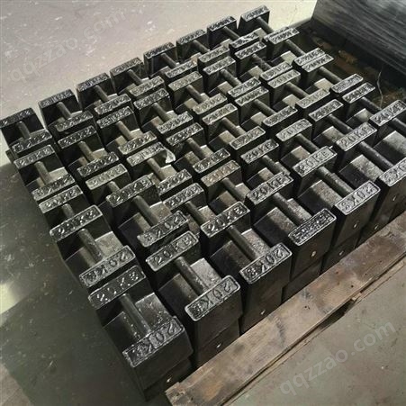 M1等级20千克铸铁砝码电子地磅标定锁型法码辽宁可定制配重块厂家