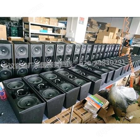 音爵士舞台音响系统Dante有源线阵单18超低频音箱 SLAsub18D室内音箱