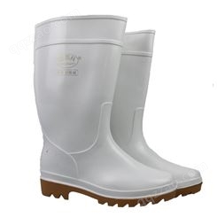 固莱科 8001M 中筒白色雨鞋食品 卫生靴天津固莱科GS-8001M雨鞋 食品厂专用雨靴
