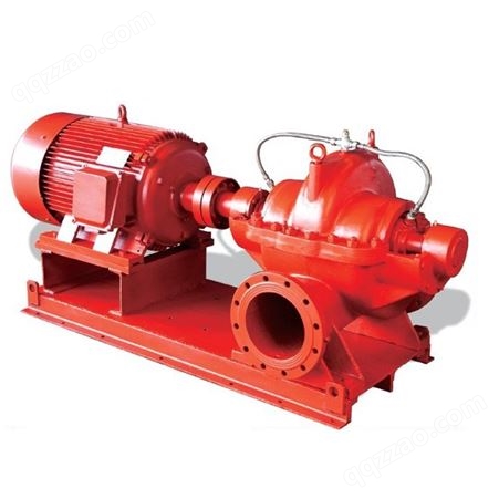 蜗壳式中开泵 铸铁中开泵报价 KQSN200-N19卧式双吸离心泵