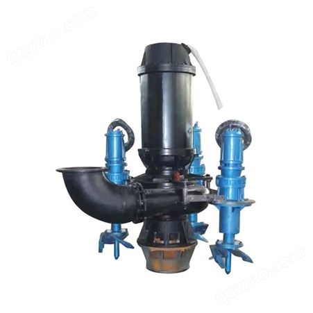 潜水渣浆泵双搅头 潜水吸沙泵 耐磨合金材质 渣浆泵