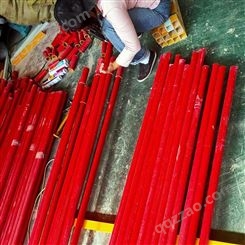 江西生产销售玻璃钢圆管 旭能直径50红色玻璃钢拉挤空心管
