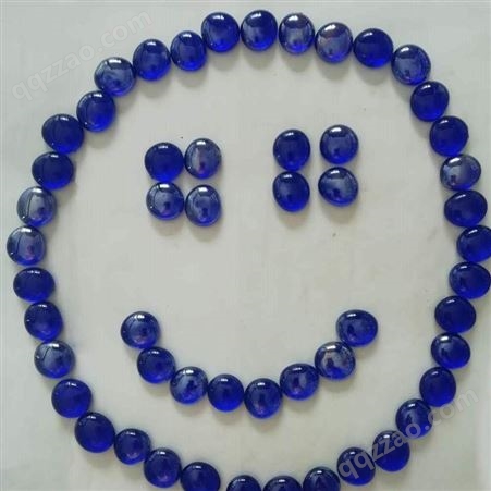 厂家批发玻璃扁珠17-19M饰品配件装饰玻璃扁珠