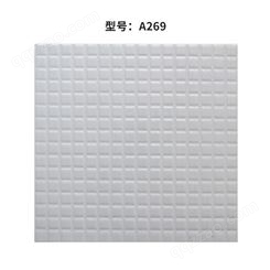 仿马赛克白色抛晶瓷砖  卫生间浴室防滑地板砖