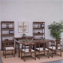 中式茶桌椅 茶桌椅价格 茶台批发 茶桌椅 实木茶桌椅