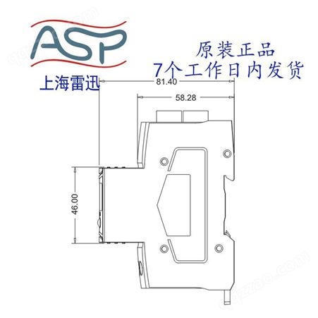 上海雷迅SR-P12V/2S控制信号电涌保护器SPD 浪涌保护器