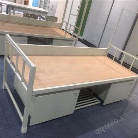 鑫润 制式床 钢制单人床带储物柜 拆装方便 欢迎订购