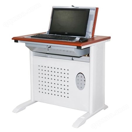 托克拉克隐藏电脑桌多媒机房电脑课桌新款嵌入式学校培训考试桌子