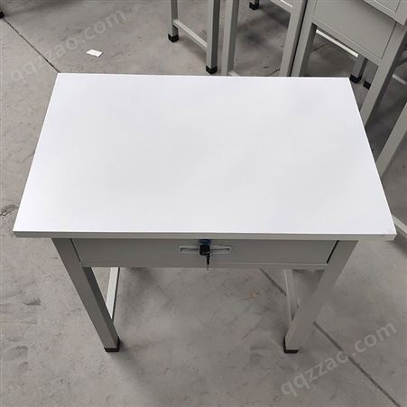 钢制单人办公桌 钢塑学习桌 办公培训桌定制