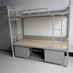供应钢制上下床 双层铁床 寝室高低床