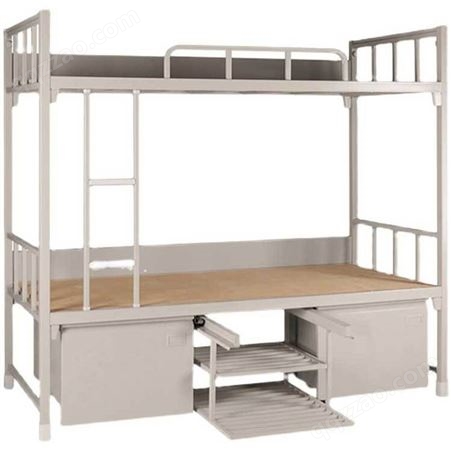 优美标准制式营具床 钢制宿舍床 制式上下床