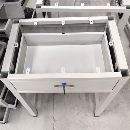 河北销售制式学习桌 培训辅导桌 白色一屉桌生产厂家