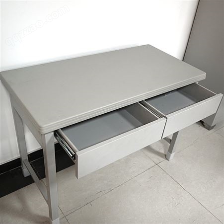 制式白色办公桌 制式营具办公桌 钢制培训桌支持定制