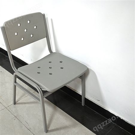 优美厂家供应  冷轧钢材质带靠背培训制式课桌椅 可定制