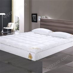 宾馆床垫厂家 北京欧尚维景纯棉床上用品 护垫公寓宿舍防滑床褥