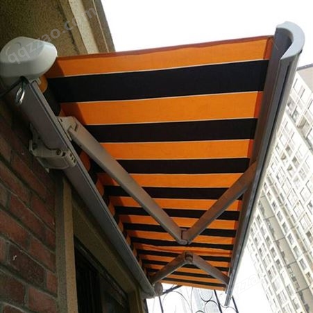 北京梯形棚 遮阳蓬 西餐厅酒店固定篷 欧式法式遮雨棚 伸缩曲臂式遮阳棚质量有保障
