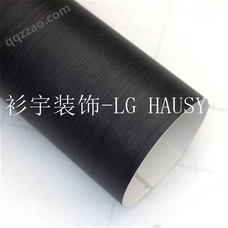 韩国进口波音软片LG Hausys装饰贴膜BENIF木纹膜CW624黑色橡木EW624