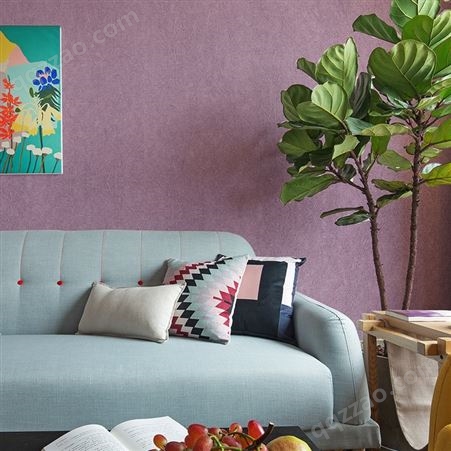 悦秀墙布无缝全屋北欧纯色简约现代客厅卧室背景墙纸素色壁布防水
